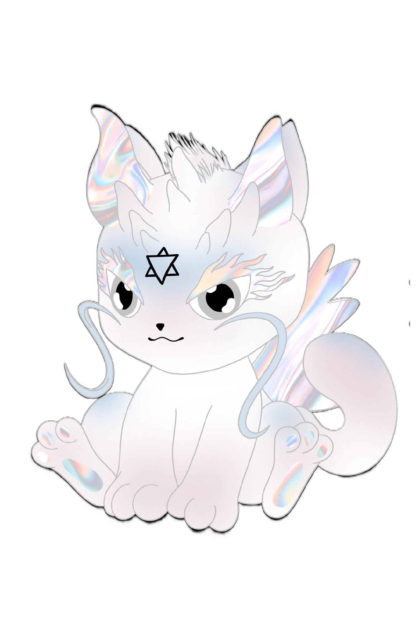Element Cats: Aether Plush Toy
